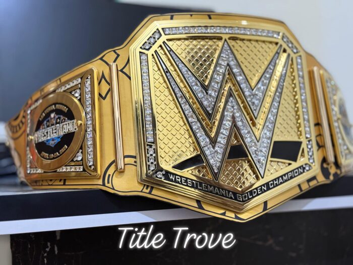 WrestleMania 41 Championship Belt – Premium Fan Replica - Image 1