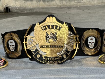 Title Trove Customized Winged Eagle Championship Belt – Premium Fan Replica