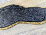 Replacement Leather Strap with golden stitches for WHC 2023 Plates - Image 2