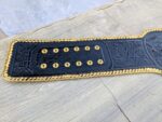Replacement Leather Strap with golden stitches for WHC 2023 Plates - Image 3